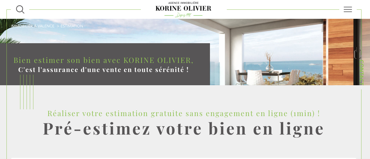 Korine Olivier Immobilier Estimation