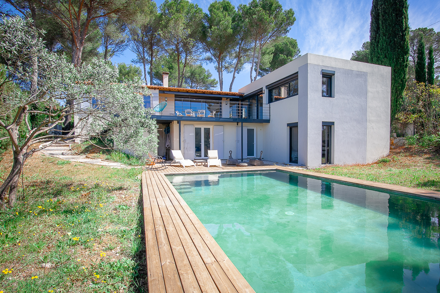 Maison Contemporaine vue spectaculaire