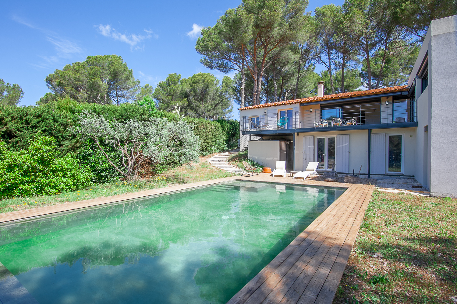 Maison Contemporaine vue spectaculaire