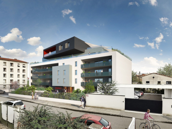 Beau T5 dernier étage avec terrasse proche Danton