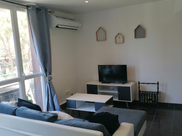 Colocation appartement meublé de type 3 avec balcon, loggia,