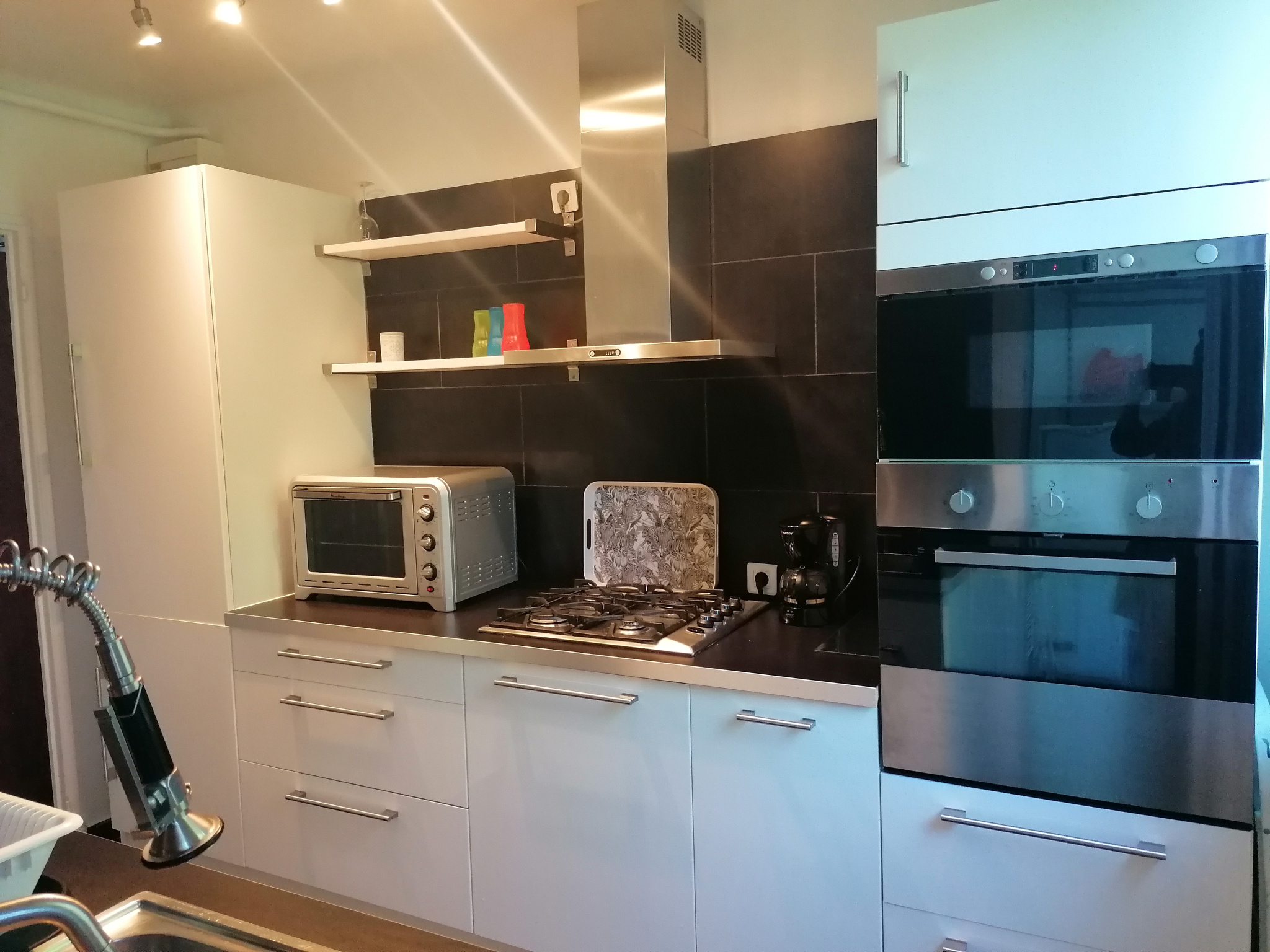Colocation appartement meublé de type 3 avec balcon, loggia,