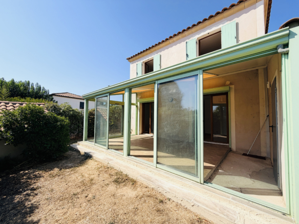 Maison 3 chambres jardin garage